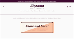 Desktop Screenshot of lucygrant.com